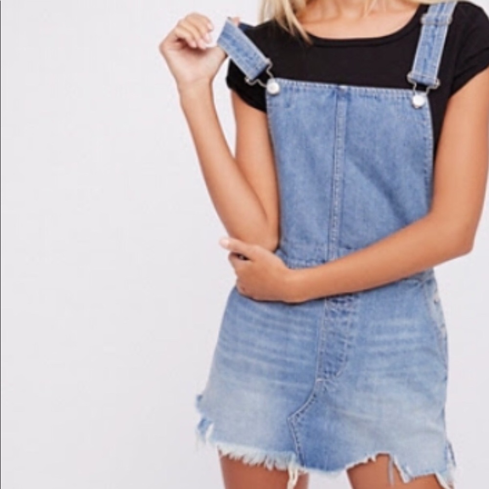 Free People jean jumper size 10 NEW with tags